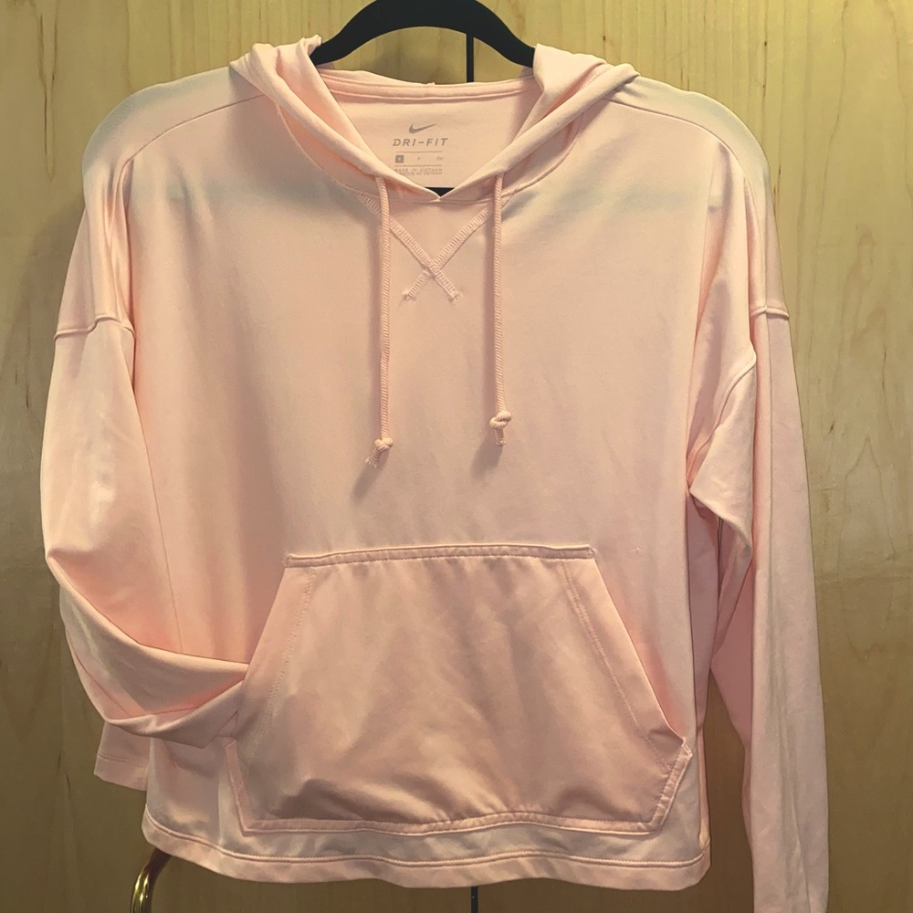 Nike Dri-Fit Cropped Workout Hoodie